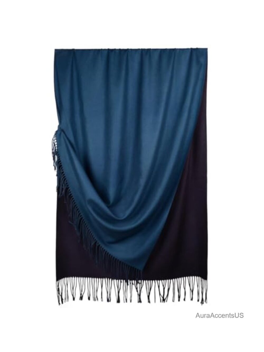 Reversible Pashmina Shawl Wrap Oversized Evening Wedding Scarf